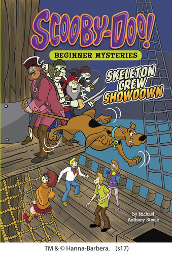 Skeleton Crew Showdown (Scooby-Doo! Beginner Mysteries) book cover by Michael  Anthony Steele