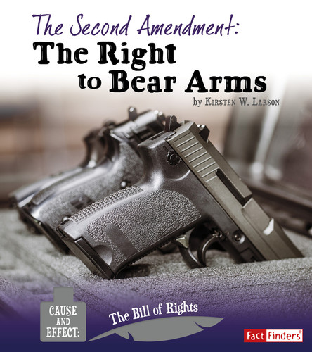 The Second Amendment: The Right to Bear Arms (Cause and Effect: The Bill of Rights) book cover by Kirsten W. Larson