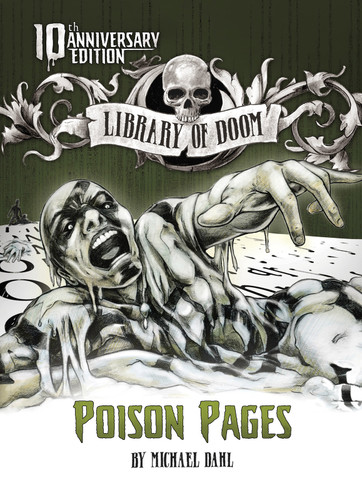Poison Pages: 10th Anniversary Edition (Library of Doom) book cover by Michael Dahl