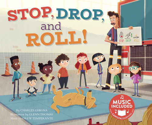 Stop, Drop, and Roll! (Fire Safety) book cover by Charles Ghigna