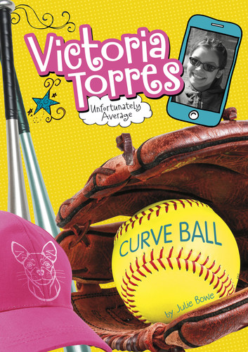 Curveball (Victoria Torres, Unfortunately Average) book cover by Julie Bowe