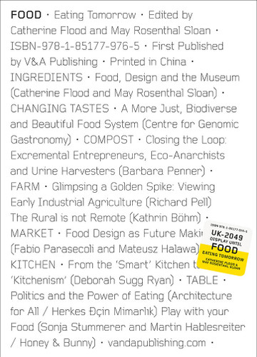 Food: Eating Tomorrow book cover by 