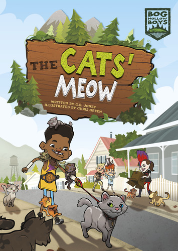The Cats' Meow (Bog Hollow Boys) book cover by C.B. Jones