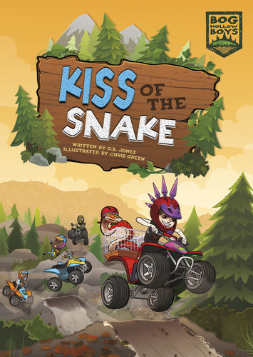 Kiss of the Snake (Bog Hollow Boys) book cover by C.B. Jones