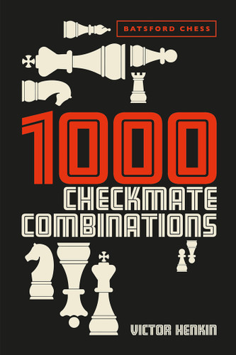 1000 Checkmate Combinations book cover by Victor Henkin