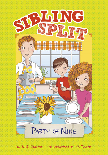 Party of Nine (Sibling Split) book cover by M.G. Higgins