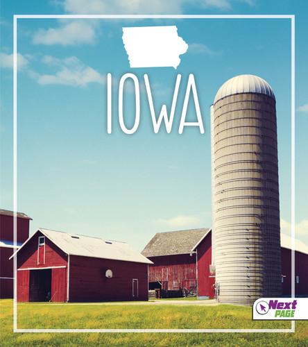 Iowa (States) book cover by Angie Swanson, Bridget Parker