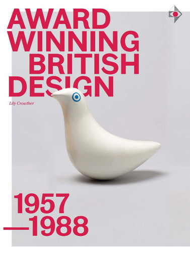Award-Winning British Design 1957-1988 book cover by Lily Crowther