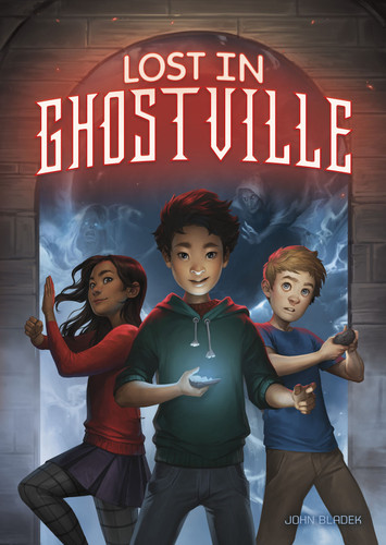 Lost in Ghostville book cover by John Bladek