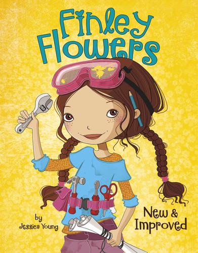 New & Improved (Finley Flowers) book cover by Jessica Young, Sylvie Spark