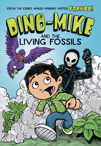 Dino-Mike and the Living Fossils (Dino-Mike!) book cover by Franco Aureliani