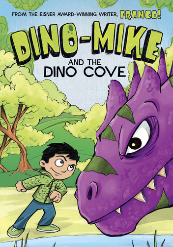 Dino-Mike and the Dinosaur Cove (Dino-Mike!) book cover by Franco Aureliani