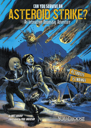 Can You Survive an Asteroid Strike? (You Choose: Doomsday) book cover by Matt Doeden