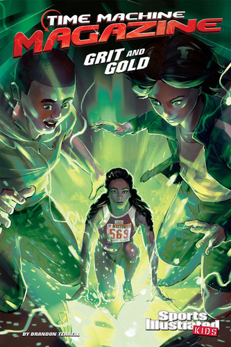 Grit and Gold (Time Machine Magazine) book cover by Brandon Terrell