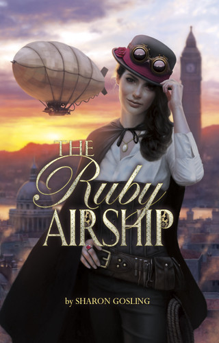 The Ruby Airship (The Diamond Thief) book cover by Sharon Gosling