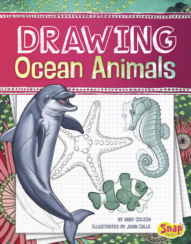 Drawing Ocean Animals (Drawing Amazing Animals) book cover by Abby Colich