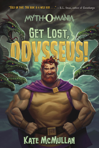 Get Lost, Odysseus! (Myth-O-Mania) book cover by Kate McMullan