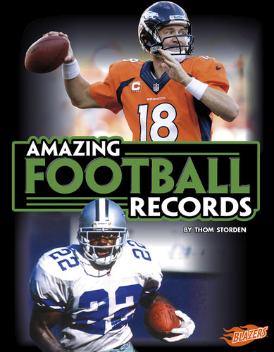 Amazing Football Records (Epic Sports Records) book cover by Thom Storden