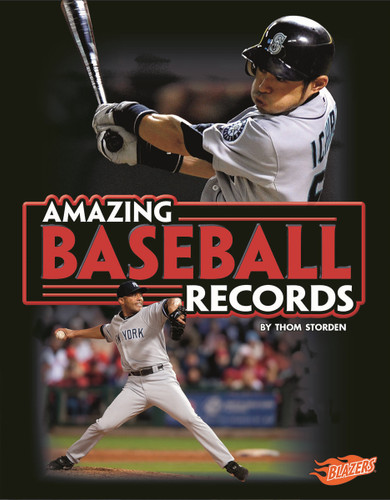 Amazing Baseball Records (Epic Sports Records) book cover by Thom Storden