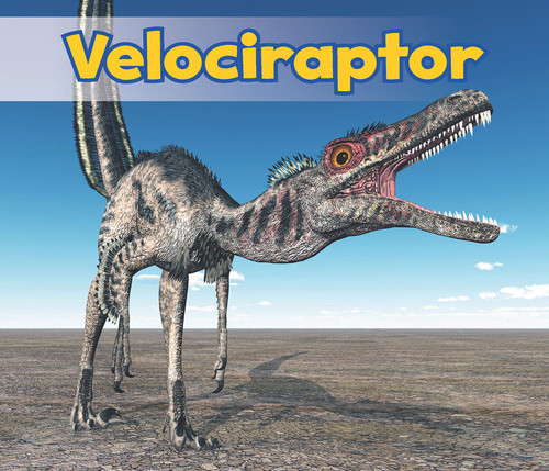 Velociraptor (All About Dinosaurs) book cover by Daniel Nunn
