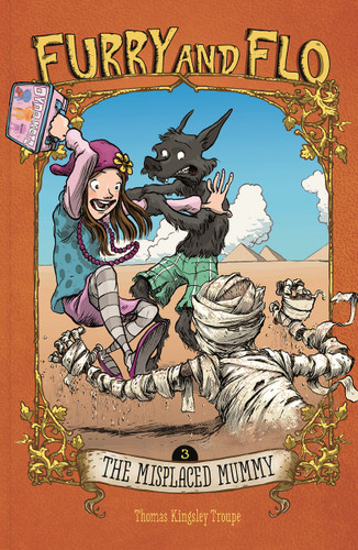 The Misplaced Mummy (Furry and Flo) book cover by Thomas Kingsley Troupe