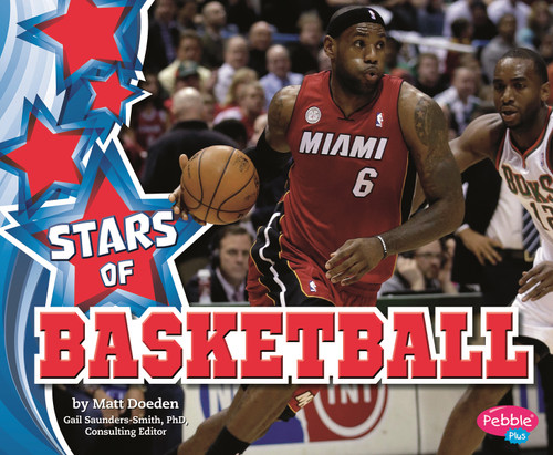 Stars of Basketball (Sports Stars) book cover by Matt Doeden