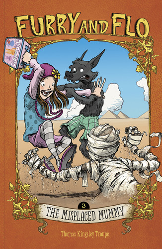 The Misplaced Mummy (Furry and Flo) book cover by Thomas Kingsley Troupe
