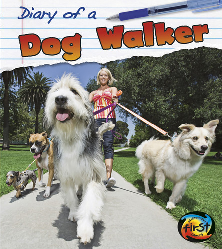 Diary of a Dog Walker (Diary of a. . .) book cover by Angela Royston