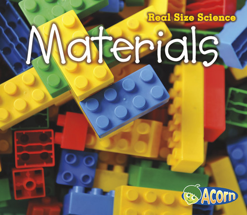 Materials: Real Size Science (Real Size Science) book cover by Rebecca Rissman