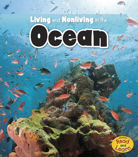 Living and Nonliving in the Ocean (Is It Living or Nonliving?) book cover by Rebecca Rissman
