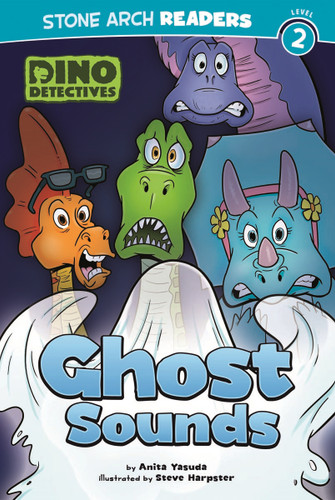 Ghost Sounds (Dino Detectives) book cover by Anita Yasuda