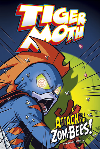 Tiger Moth: Attack of the Zom-Bees! (Tiger Moth) book cover by Scott Sonneborn