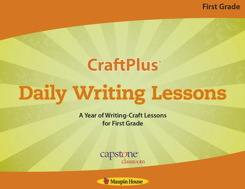 Daily Writing Lessons Grade 1 (CraftPlus) book cover by Maupin House Publishing, Inc.