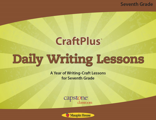 Daily Writing Lessons Grade 7 (CraftPlus) book cover by Maupin House Publishing, Inc.
