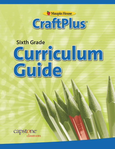 CraftPlus Teacher's Curriculum Guide Grade 6 (CraftPlus) book cover by Marcia S. Freeman