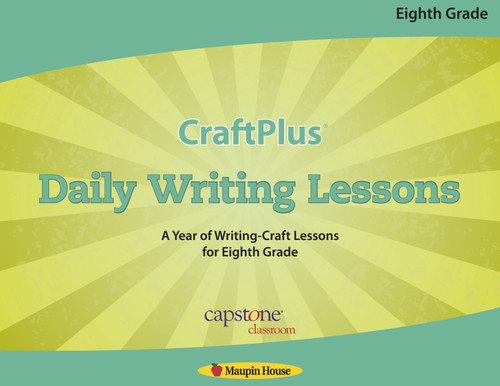 Daily Writing Lessons Grade 8 (CraftPlus) book cover by Maupin House Publishing, Inc.