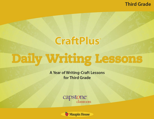 Daily Writing Lessons Grade 3 (CraftPlus) book cover by Maupin House Publishing, Inc.