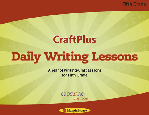 Daily Writing Lessons Grade 5 (CraftPlus) book cover by Maupin House Publishing, Inc.