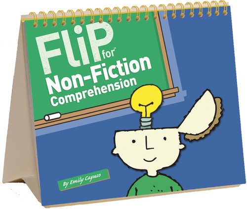 Flip for Non-Fiction Comprehension (Maupin House) book cover by Emily Cayuso