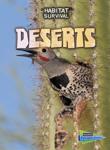 Deserts (Habitat Survival) book cover by Melanie Waldron