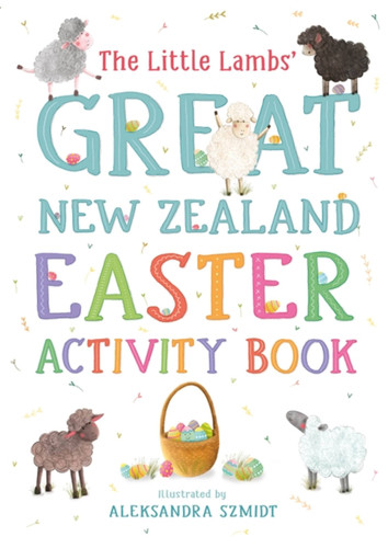 The Little Lambs' Great New Zealand Easter Activity Book book cover by Yvonne Mes