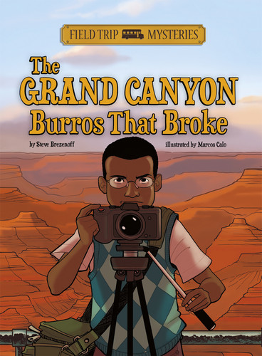 Field Trip Mysteries: The Grand Canyon Burros That Broke (Field Trip Mysteries) book cover by Steve Brezenoff