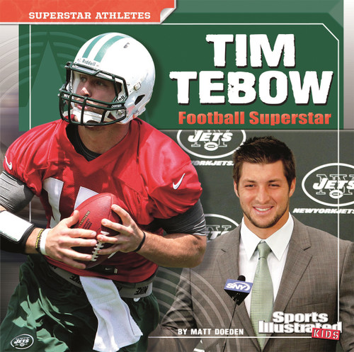 Tim Tebow: Football Superstar (Superstar Athletes) book cover by Matt Doeden