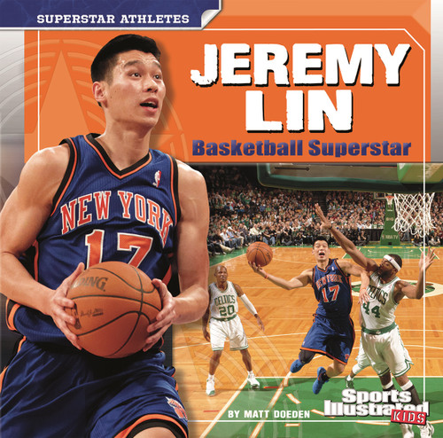 Jeremy Lin: Basketball Superstar (Superstar Athletes) book cover by Matt Doeden
