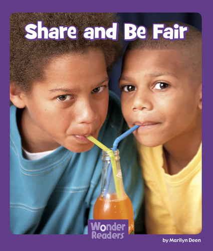 Share and Be Fair (Wonder Readers: Mathematics) book cover by Marilyn Deen
