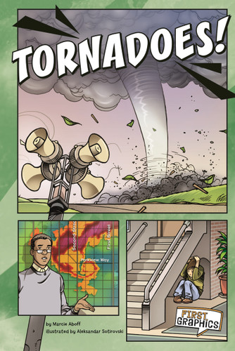 Tornadoes! (First Graphics: Wild Earth) book cover by Marcie Aboff