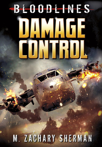 Damage Control (Bloodlines) book cover by M. Zachary Sherman