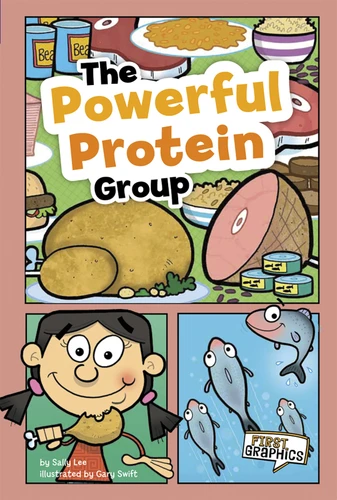 The Powerful Protein Group (First Graphics: MyPlate and Healthy Eating) book cover by Sally Lee
