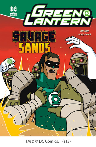 Savage Sands (Green Lantern) book cover by J.E. Bright