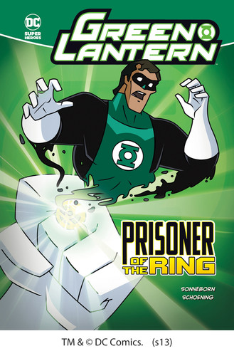 Prisoner of the Ring (Green Lantern) book cover by Scott Sonneborn